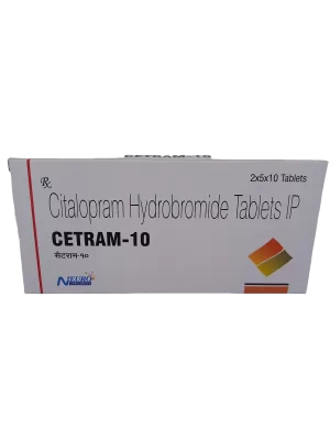 CETRAM 10 MG - 10 TABLETS