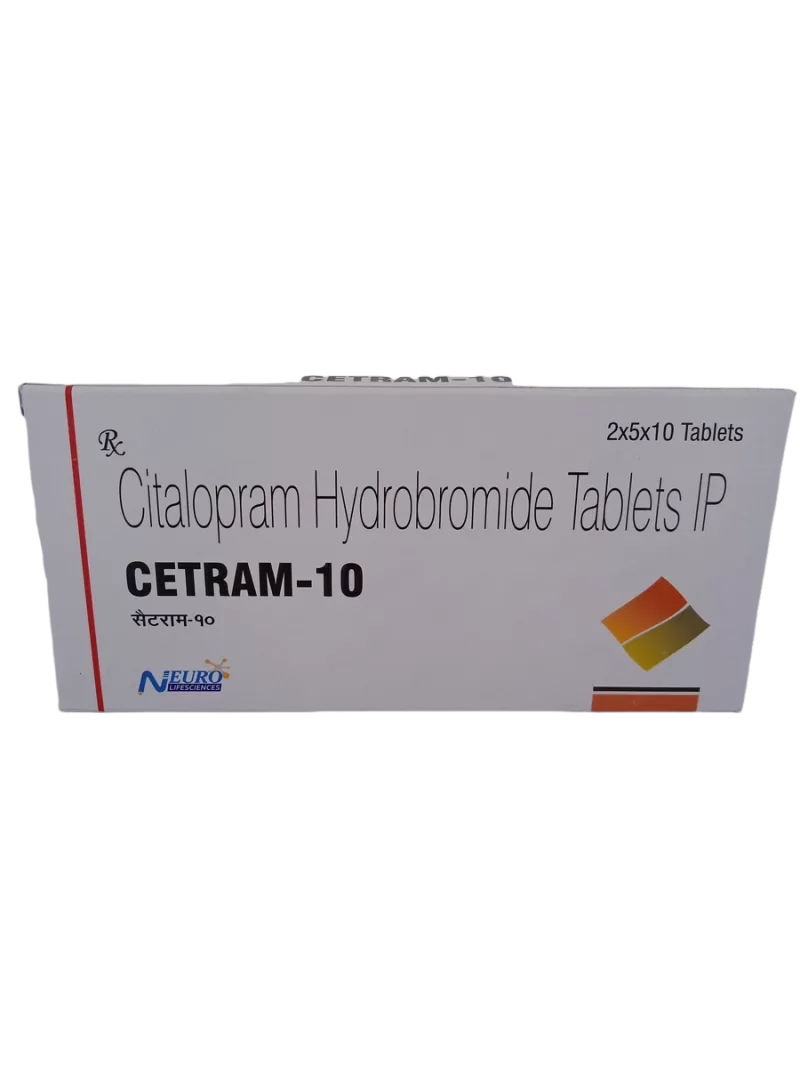 CETRAM 10 MG - 10 TABLETS