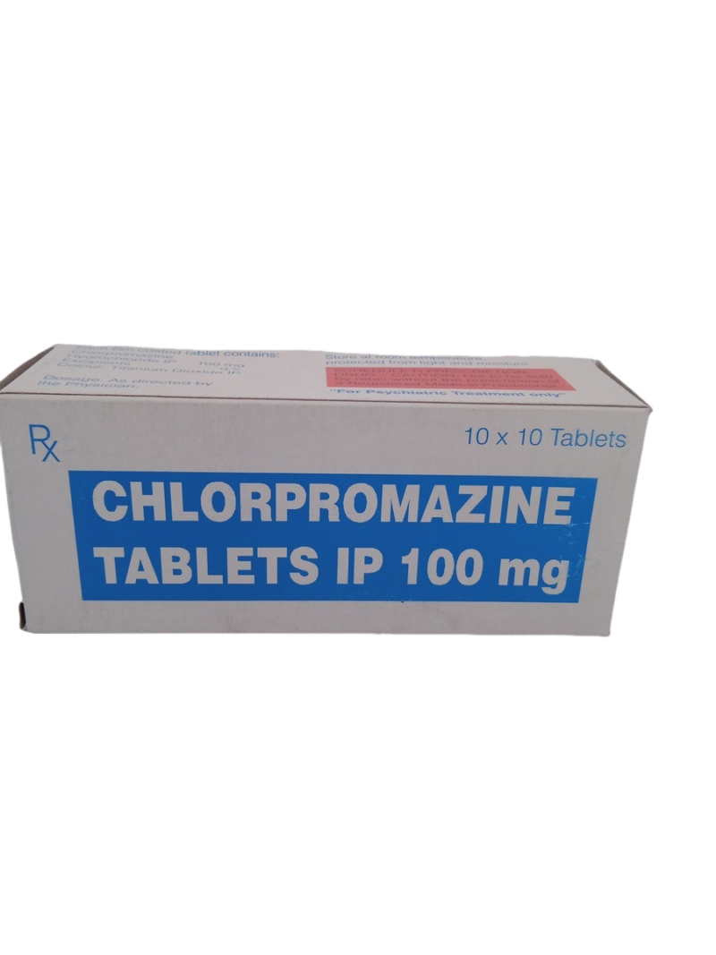 CHLORPROMAZINE 100 MG - 10 TABLETS