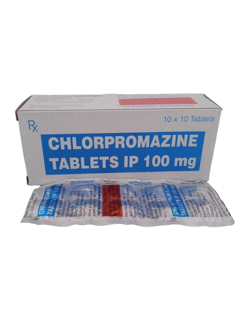 CHLORPROMAZINE 100 MG - 10 TABLETS - Image 2
