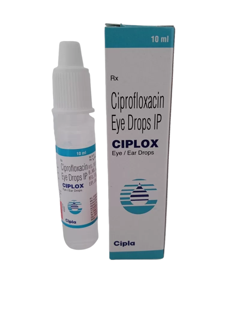 CIPLOX EYE/EAR DROPS - 1 BOTTLE OF 10ML - Image 2