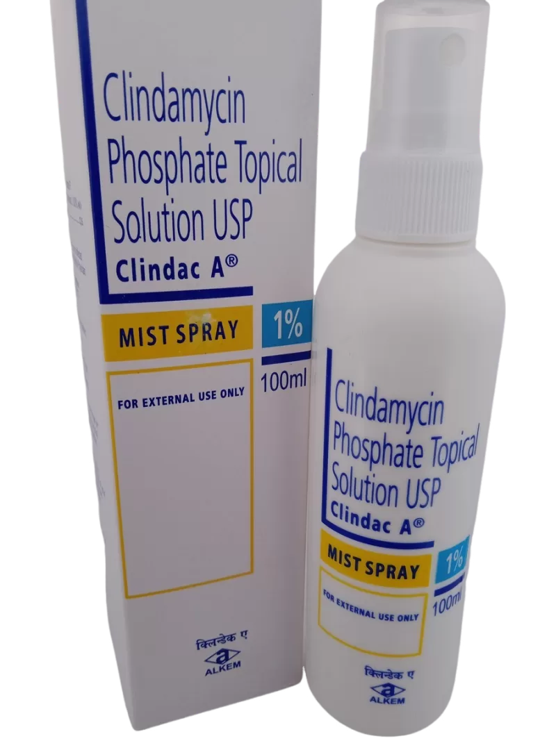CLINDAC A MIST SPRAY 1% - 1 BOTTLE OF 100ML - Image 2