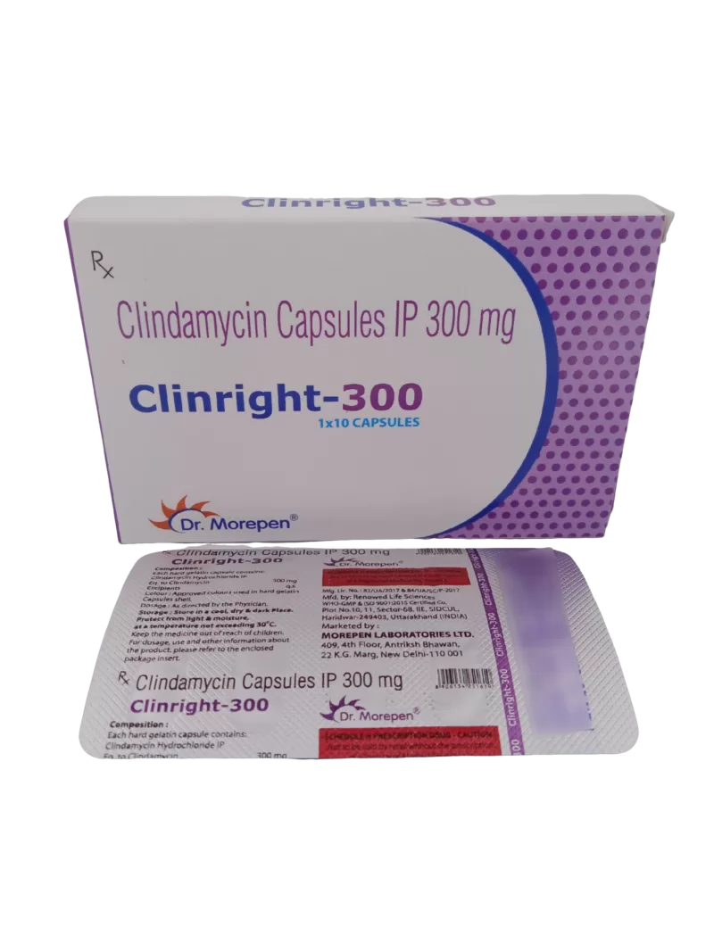 CLINRIGHT 300 MG - 10 CAPSULES - Image 3