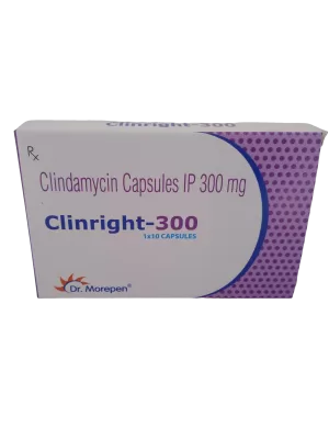 CLINRIGHT 300 MG - 10 CAPSULES