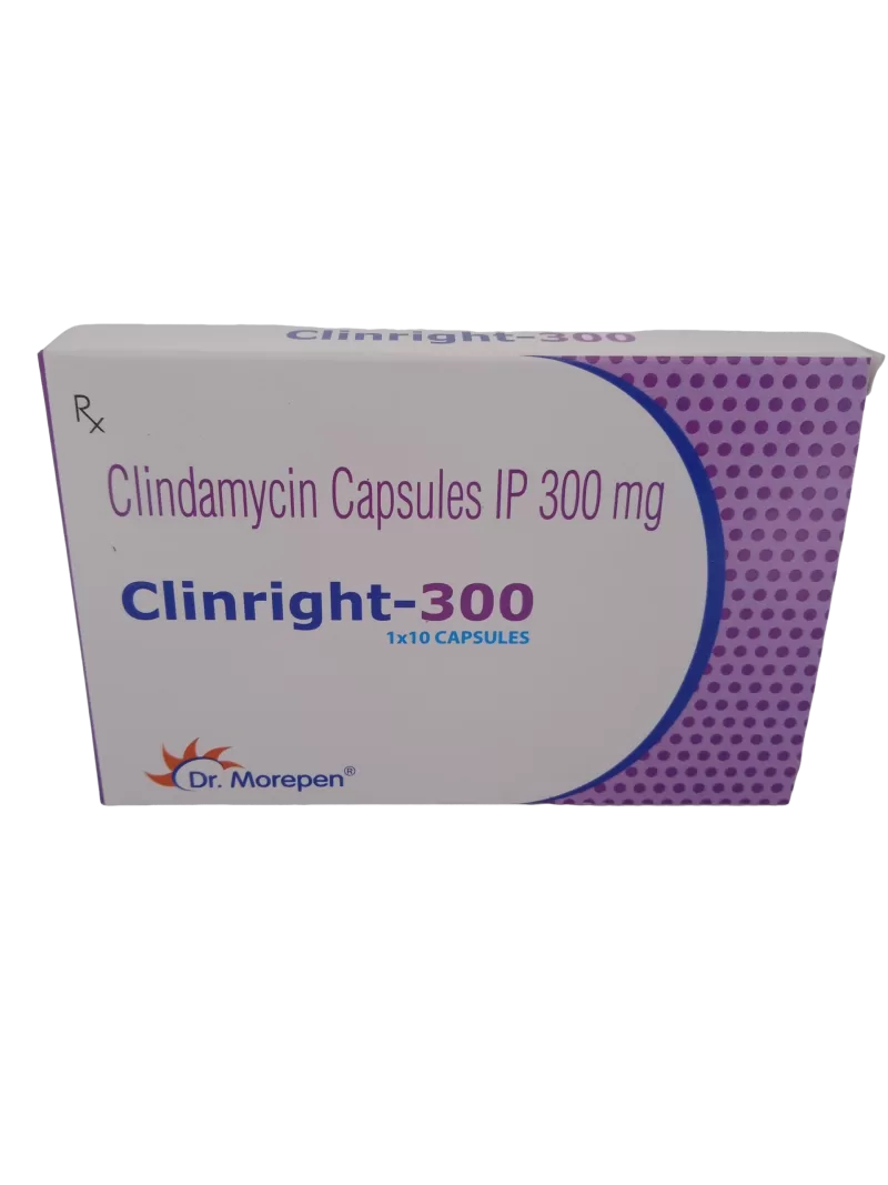 CLINRIGHT 300 MG - 10 CAPSULES
