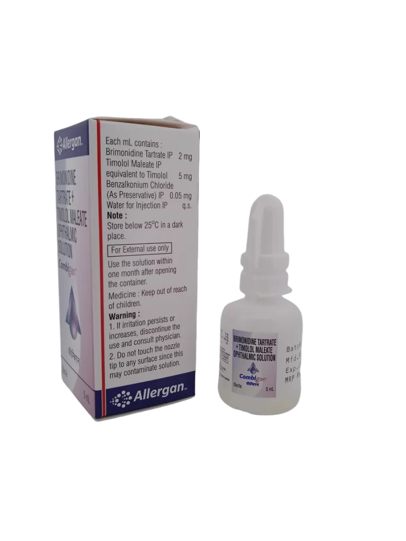COMBIGAN - 1 BOTTLE OF 5ML - Image 3