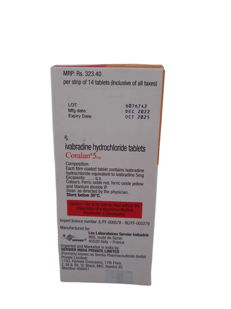 CORALAN 5 MG - 14 TABLETS - Image 2
