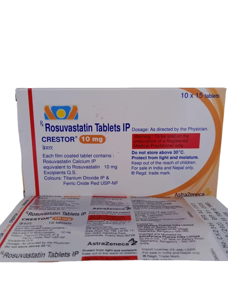 CRESTOR 10 MG - 15 TABLETS - Image 4