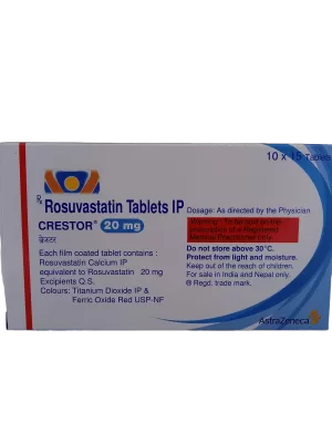 CRESTOR 20 MG - 15 TABLETS