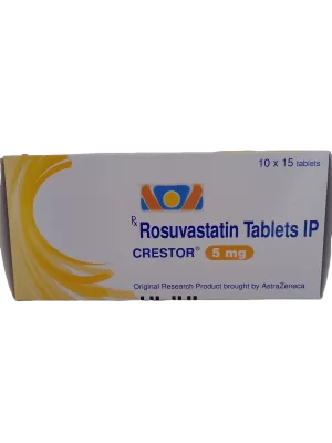CRESTOR 5 MG - 15 TABLETS