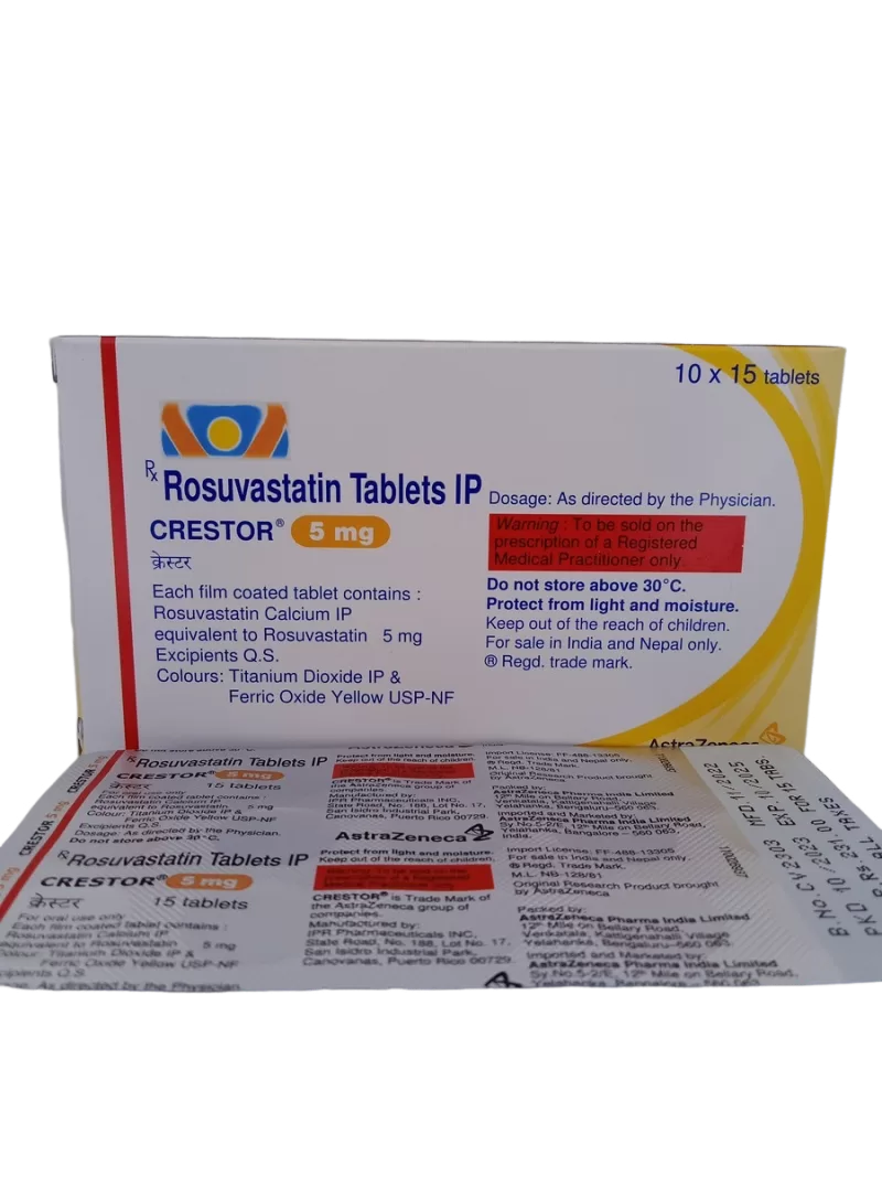 CRESTOR 5 MG - 15 TABLETS - Image 4