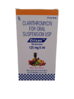 CRIXAN GRANULES 125MG/5ML - 1 BOTTLE OF 21.5g/30ML