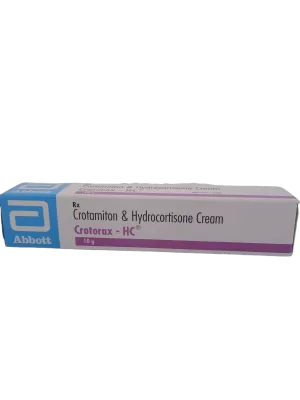 CROTORAX-HC CREAM - 1 TUBE OF 10g