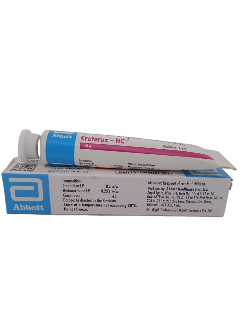 CROTORAX-HC CREAM - 1 TUBE OF 10g - Image 4