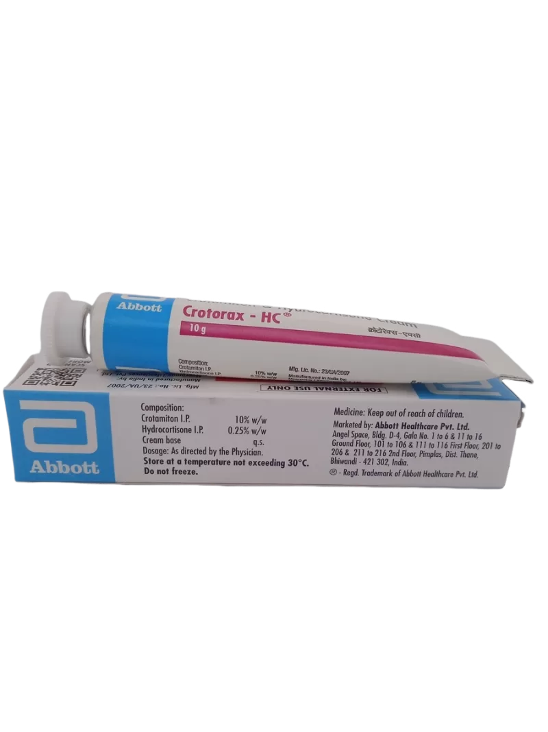 CROTORAX-HC CREAM - 1 TUBE OF 10g - Image 4