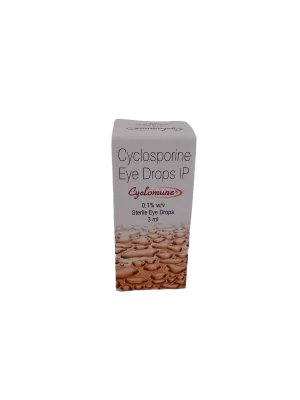 CYCLOMUNE 0.1% - 1 BOTTLE OF 3ML