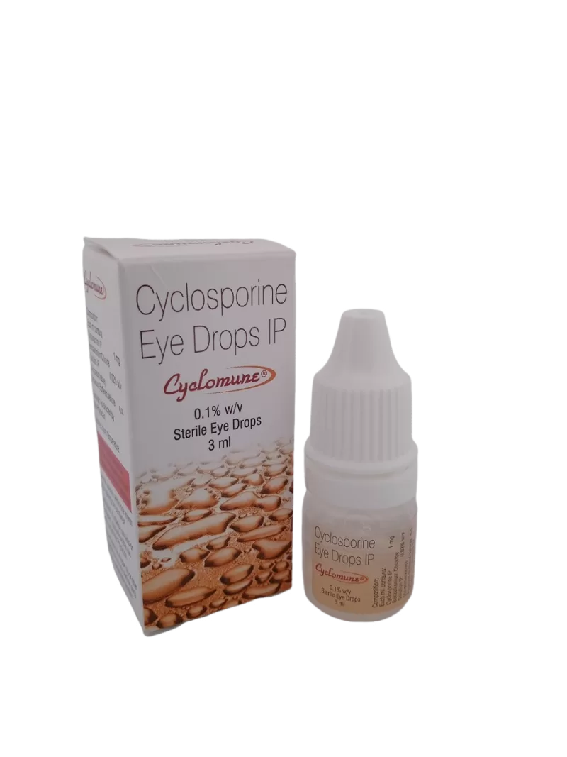 CYCLOMUNE 0.1% - 1 BOTTLE OF 3ML - Image 2