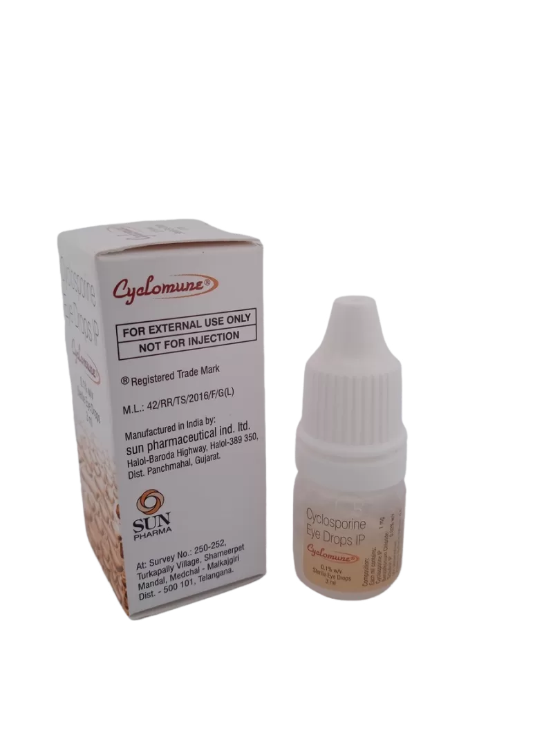 CYCLOMUNE 0.1% - 1 BOTTLE OF 3ML - Image 3
