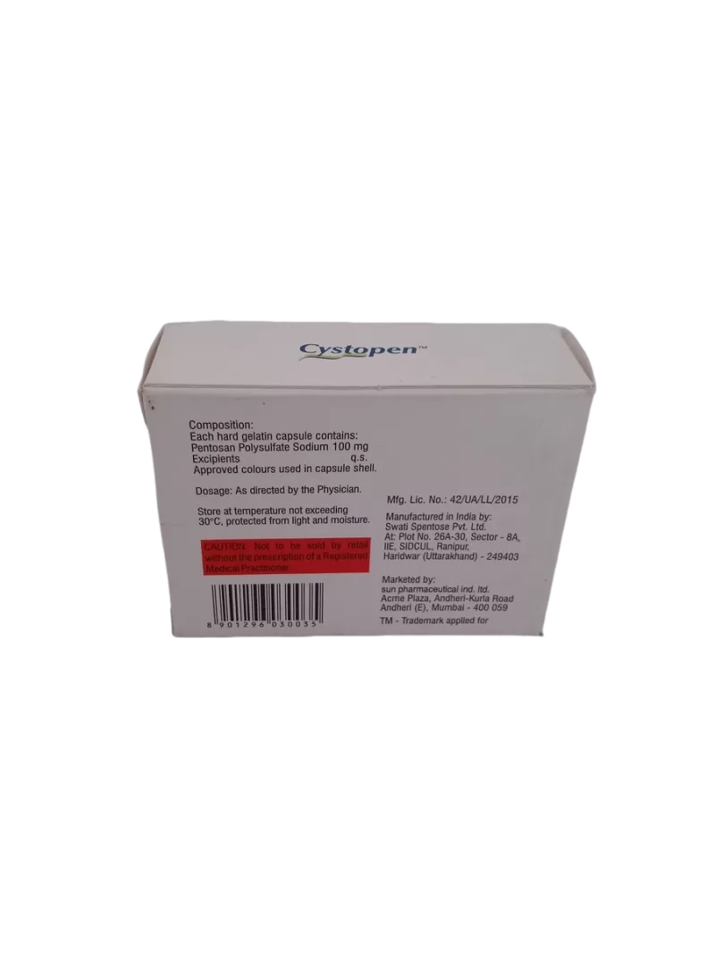 CYSTOPEN 100 MG - 10 CAPSULES - Image 4