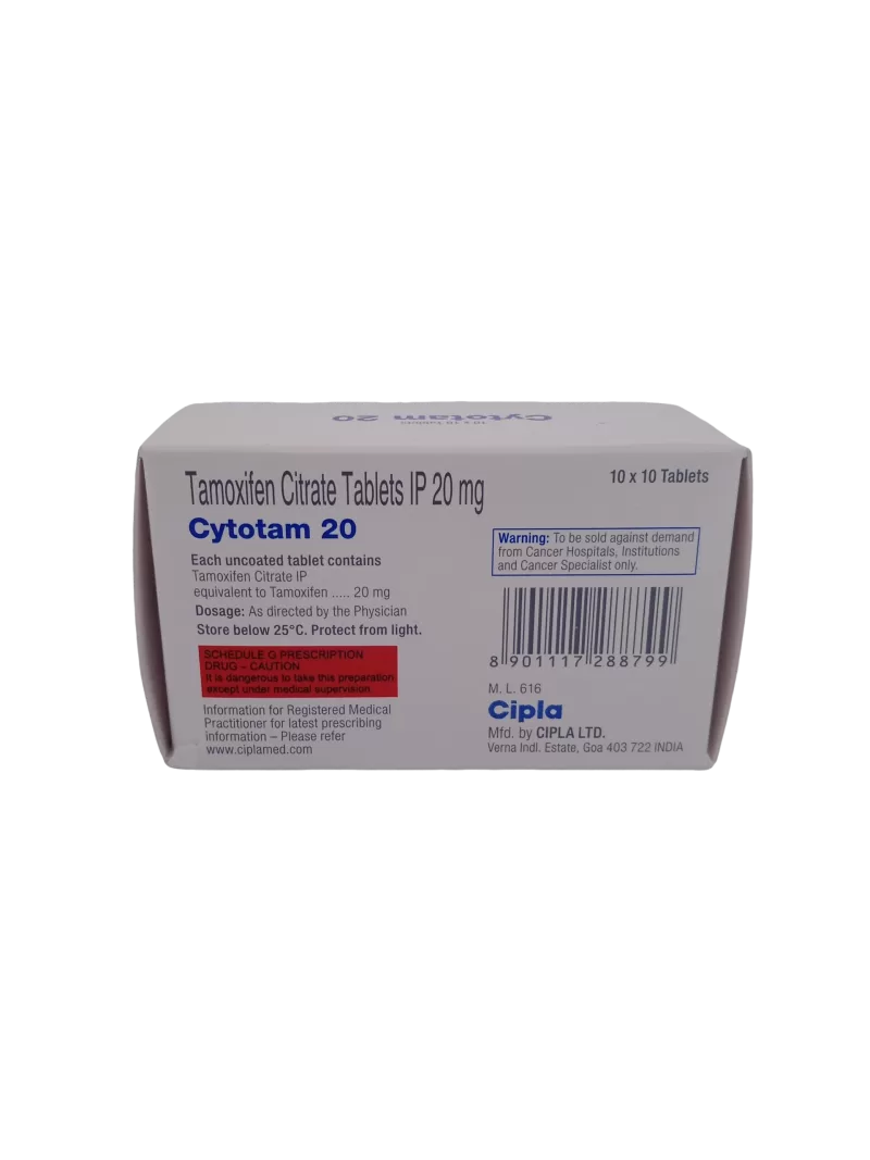 CYTOTAM 20 MG - 10 TABLETS - Image 4