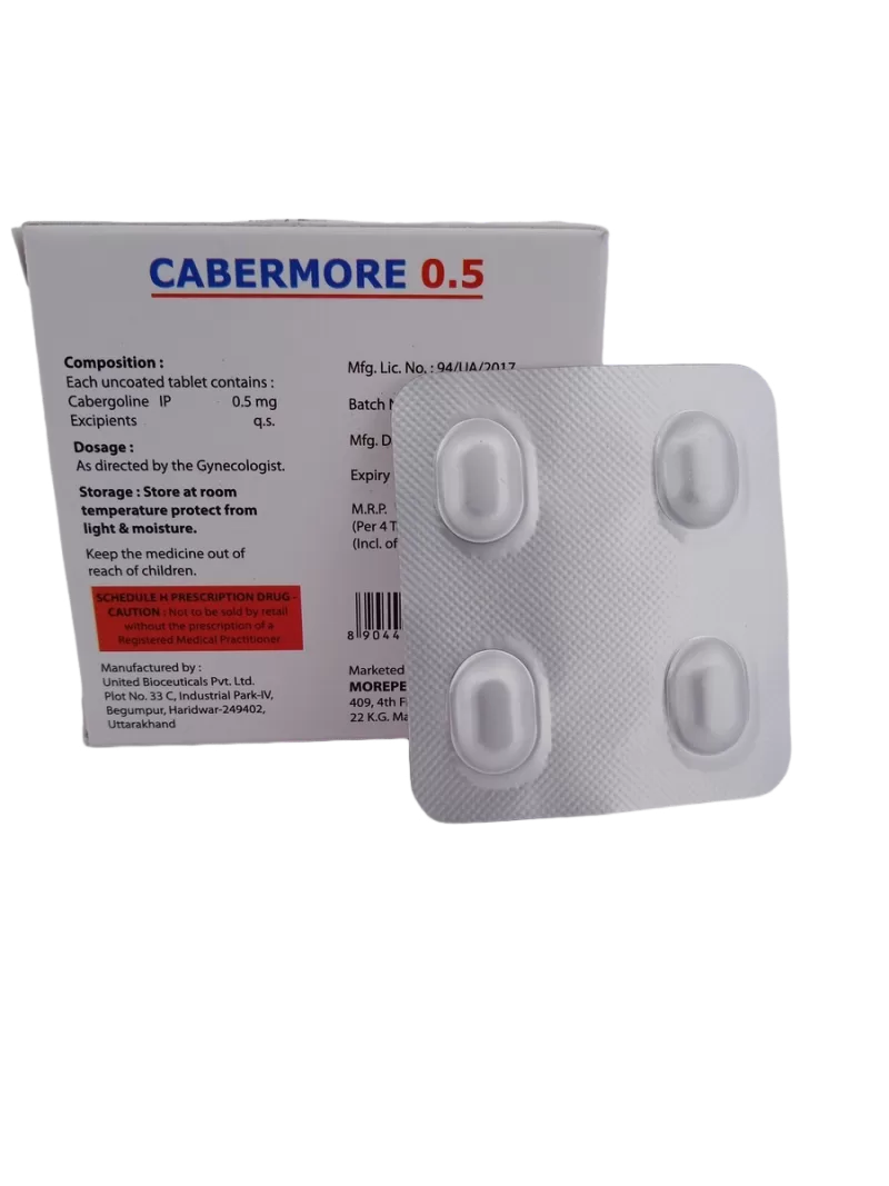 CABERMORE 0.5MG - 4 TABLET - Image 4