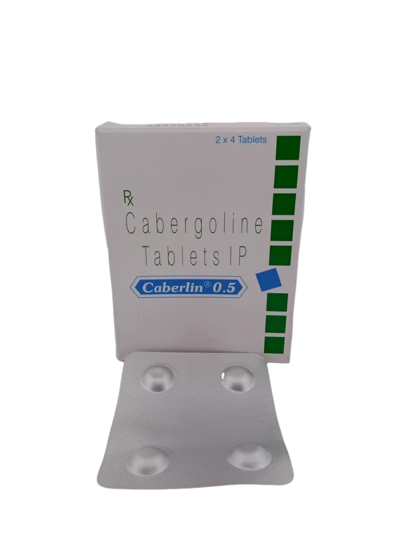 CABERLIN 0.5 MG - 4 TABLETS - Image 2
