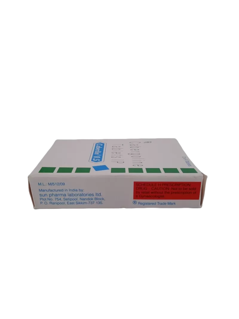 CABERLIN 0.5 MG - 4 TABLETS - Image 4