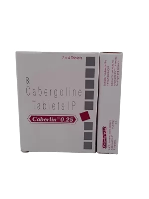 CABERLIN 0.25 MG - 4 TABLETS