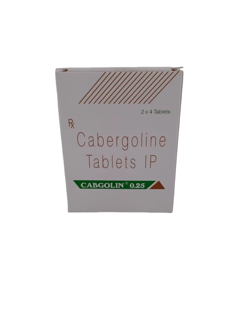 CABGOLIN 0.25 MG - 4 TABLETS