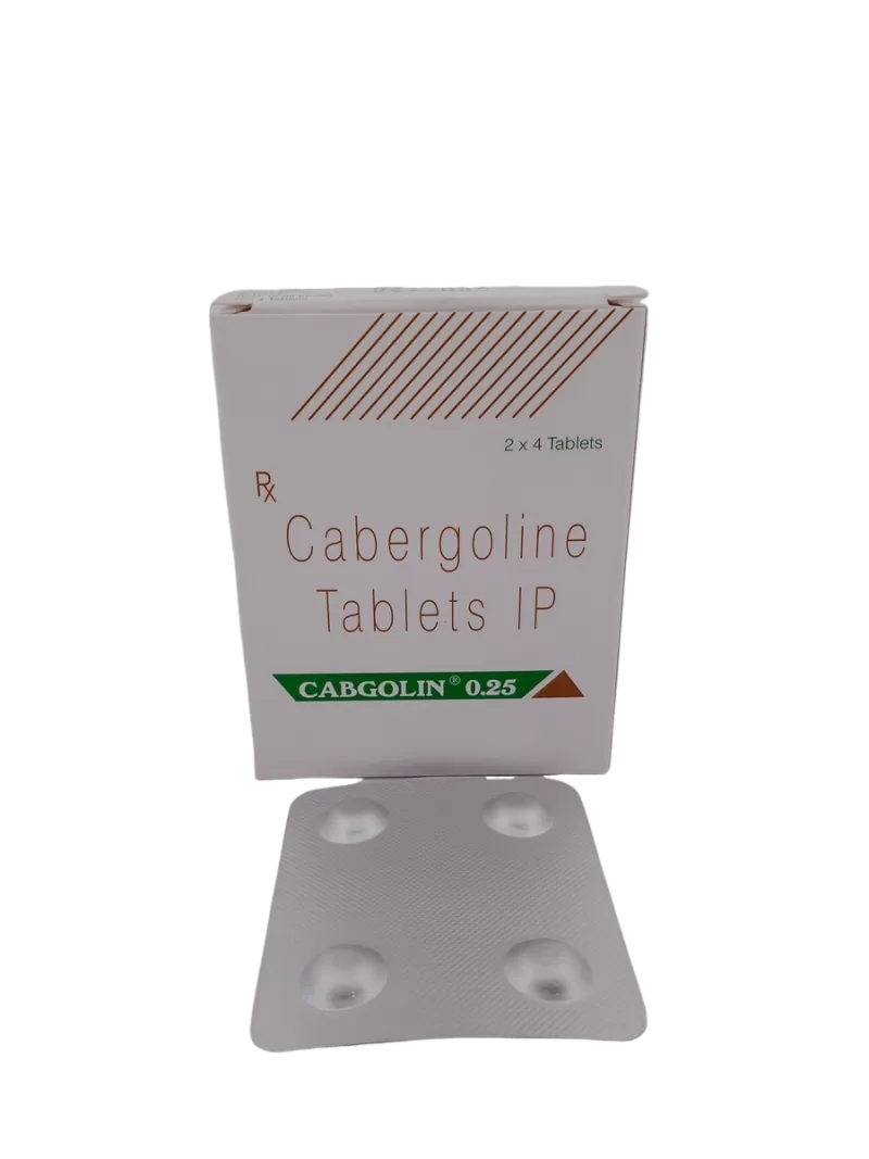 CABGOLIN 0.25 MG - 4 TABLETS - Image 2