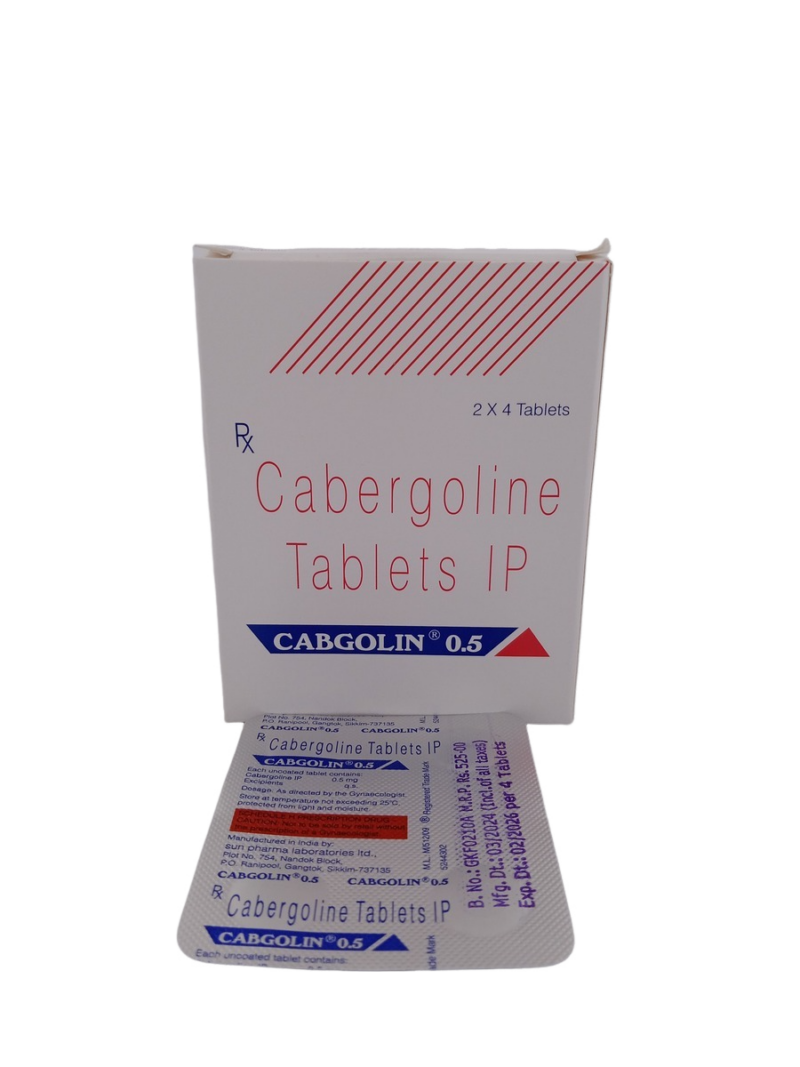 CABGOLIN 0.5 MG - 4 TABLETS - Image 3