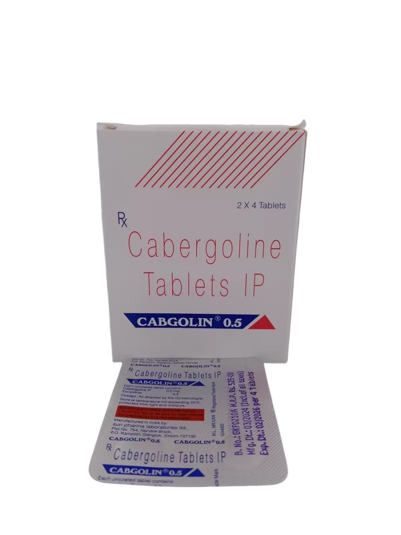 CABGOLIN 0.5 MG - 4 TABLETS - Image 3