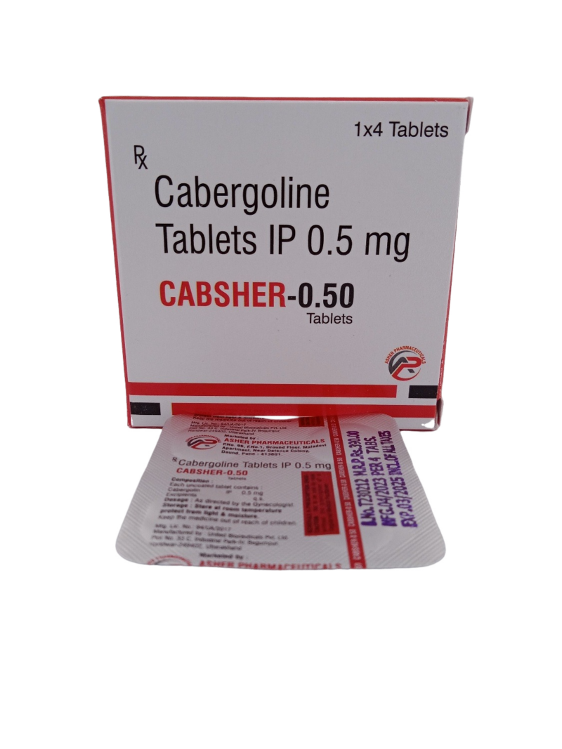 CABSHER 0.50MG - 4 TABLET - Image 3