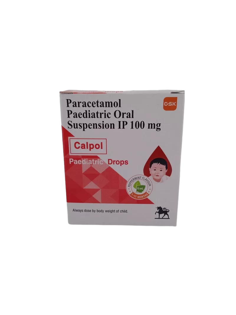 CALPOL PAEDIATRIC DROPS - 1 BOTTLE 15ML