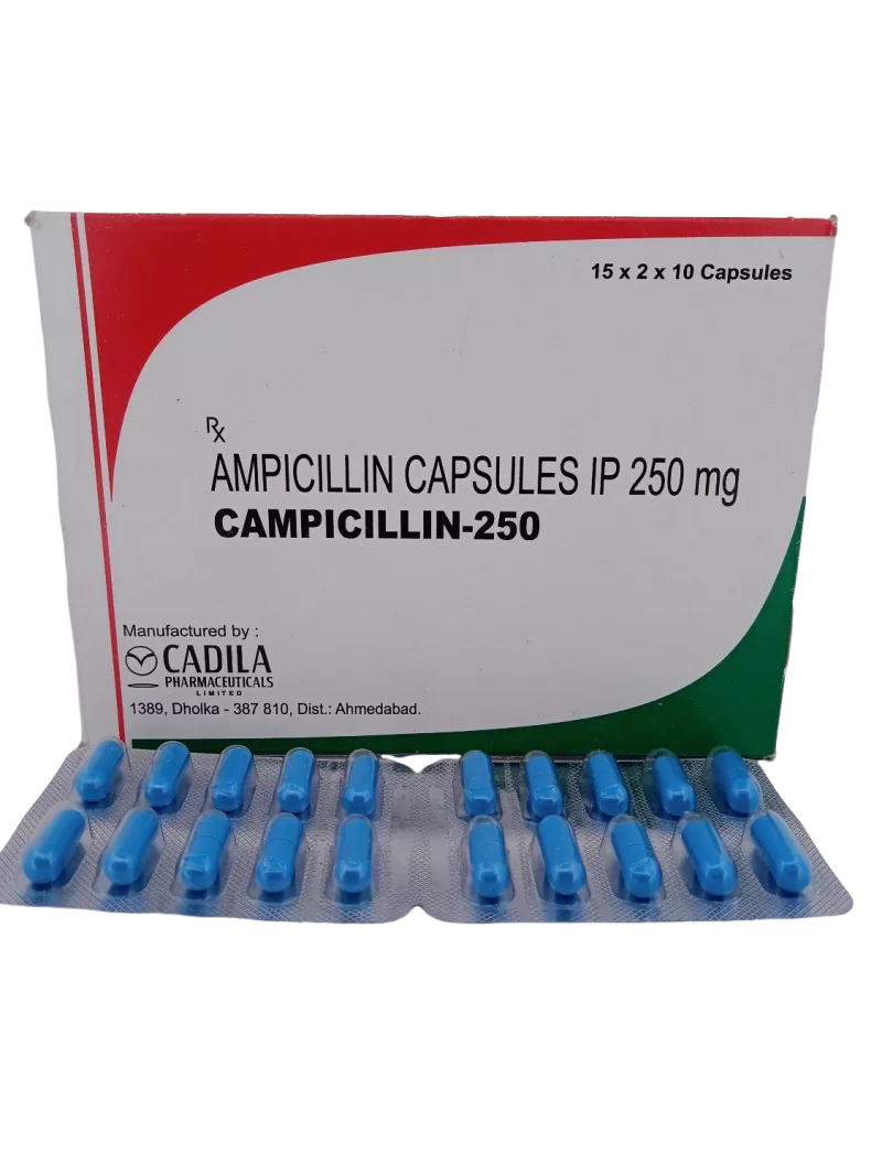 CAMPICILLIN 250 MG - 10 CAPSULES - Image 2