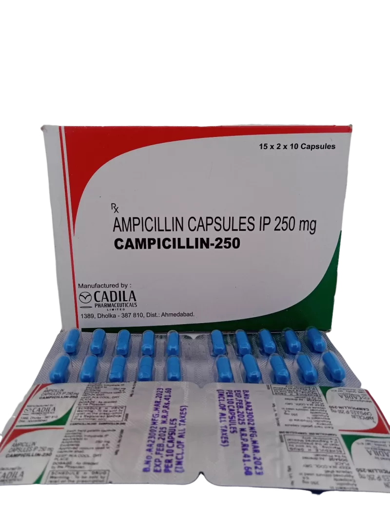 CAMPICILLIN 250 MG - 10 CAPSULES - Image 3