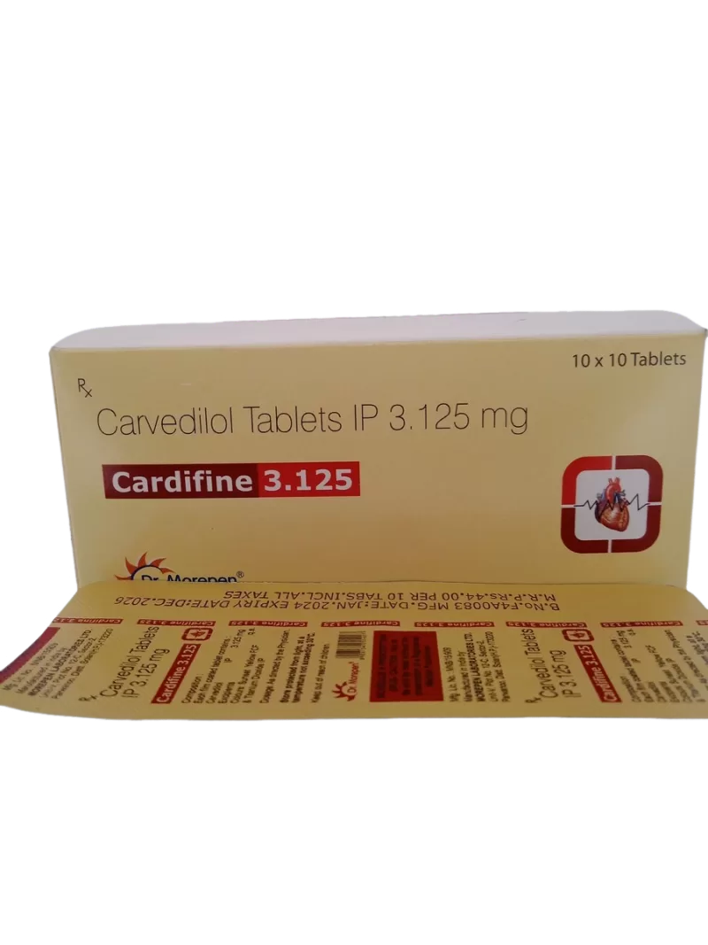 CARDIFINE 3.125MG - 10 TABLET - Image 3