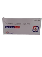 CARDIFINE 6.25MG - 10 TABLET