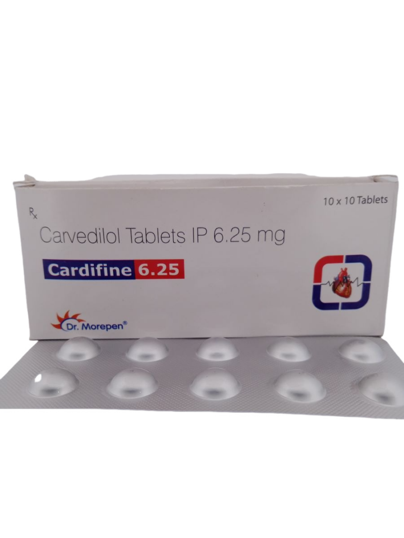 CARDIFINE 6.25MG - 10 TABLET - Image 2