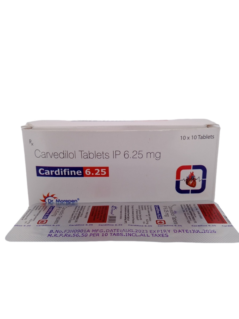CARDIFINE 6.25MG - 10 TABLET - Image 3