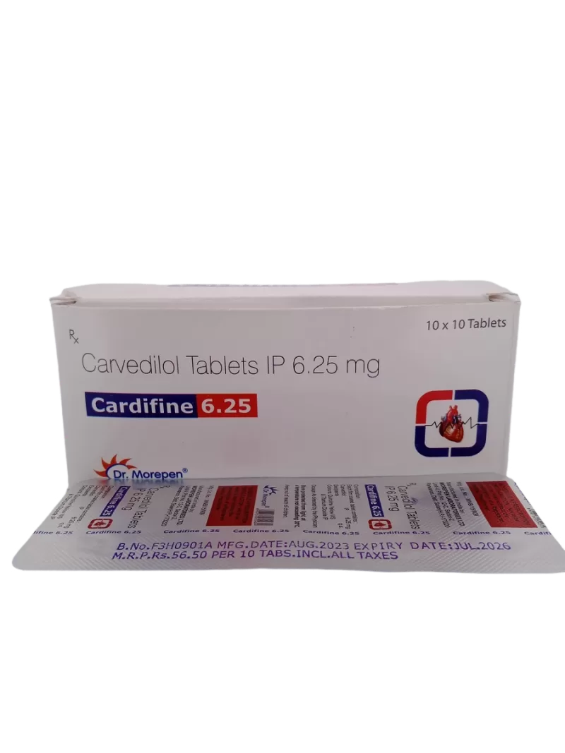 CARDIFINE 6.25MG - 10 TABLET - Image 3