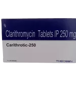 CARITHROTIC 250MG - 10 TABLET
