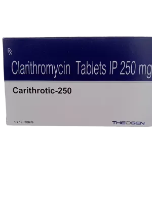 CARITHROTIC 250MG - 10 TABLET