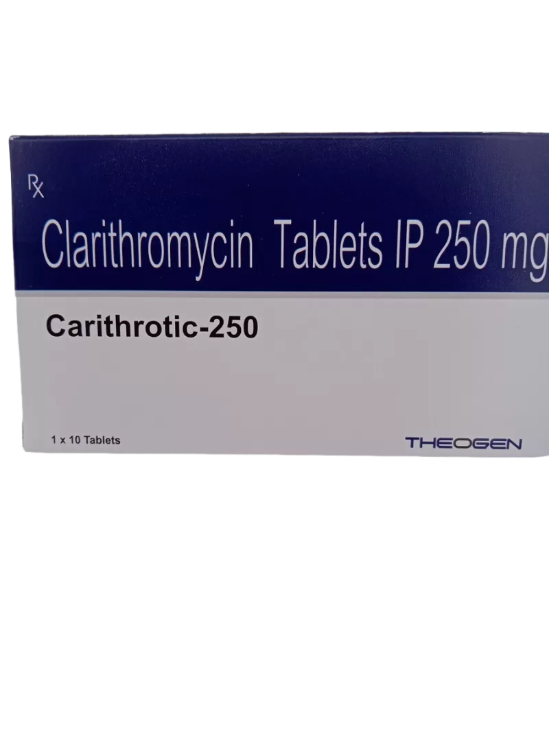 CARITHROTIC 250MG - 10 TABLET