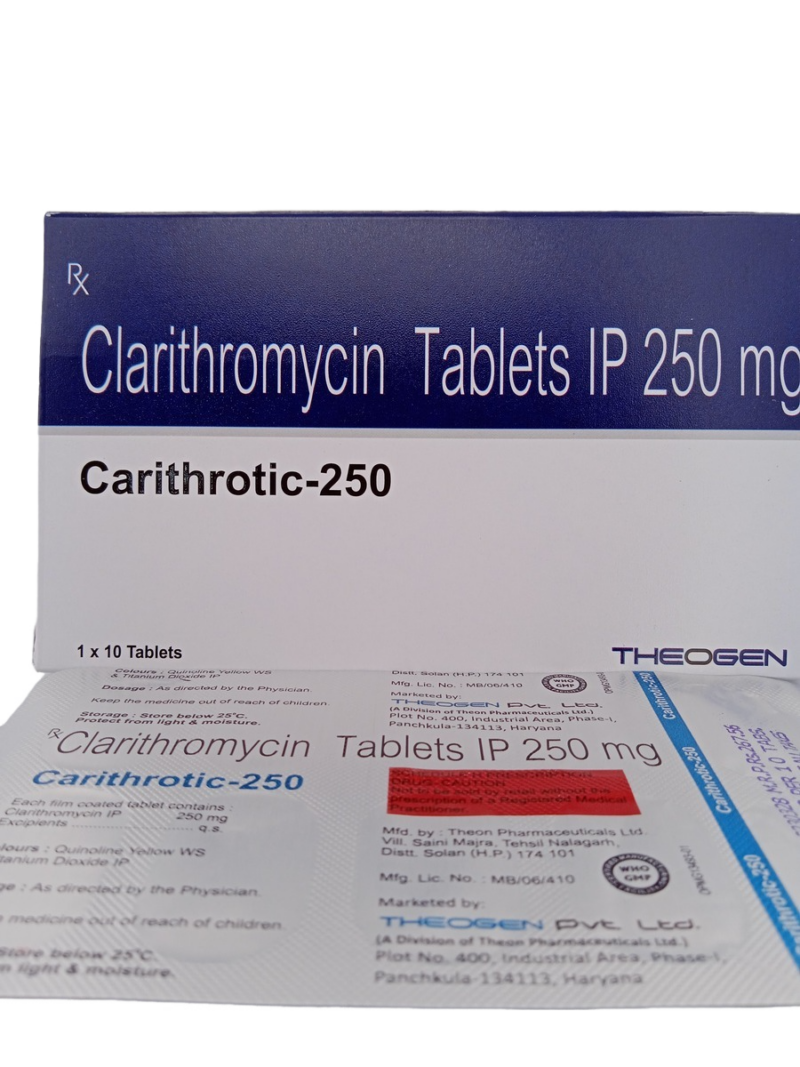 CARITHROTIC 250MG - 10 TABLET - Image 3
