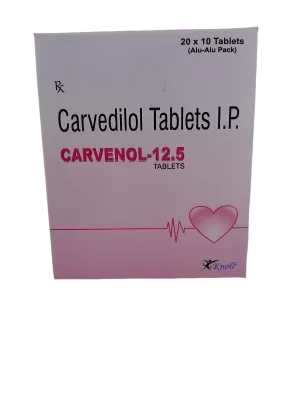 CARVENOL 12.5MG - 10TABLET