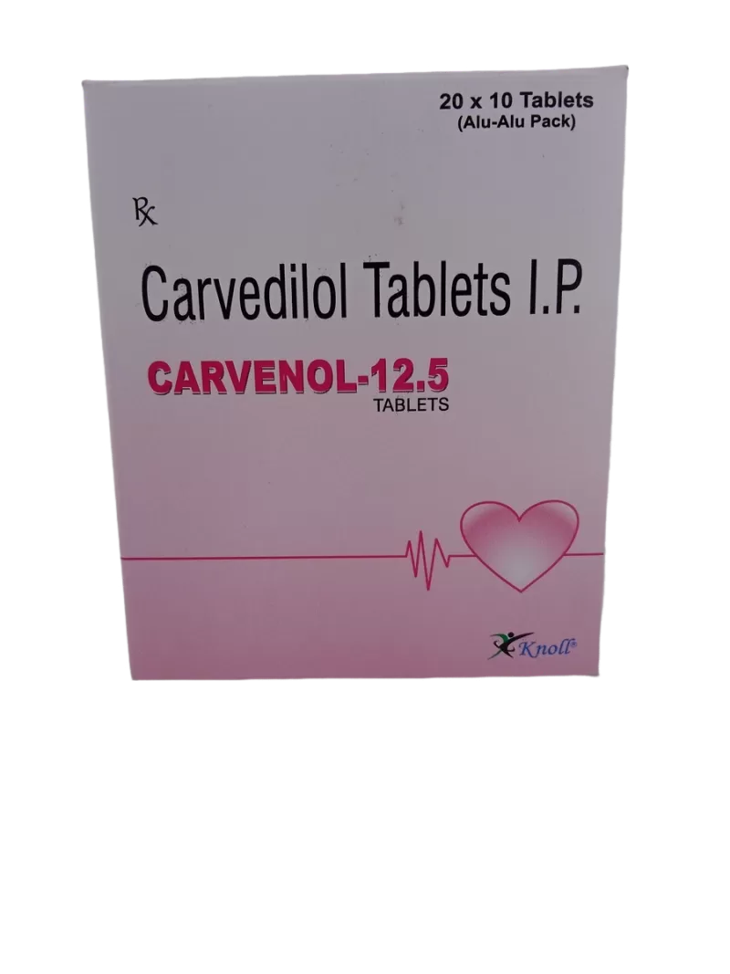 CARVENOL 12.5MG - 10TABLET