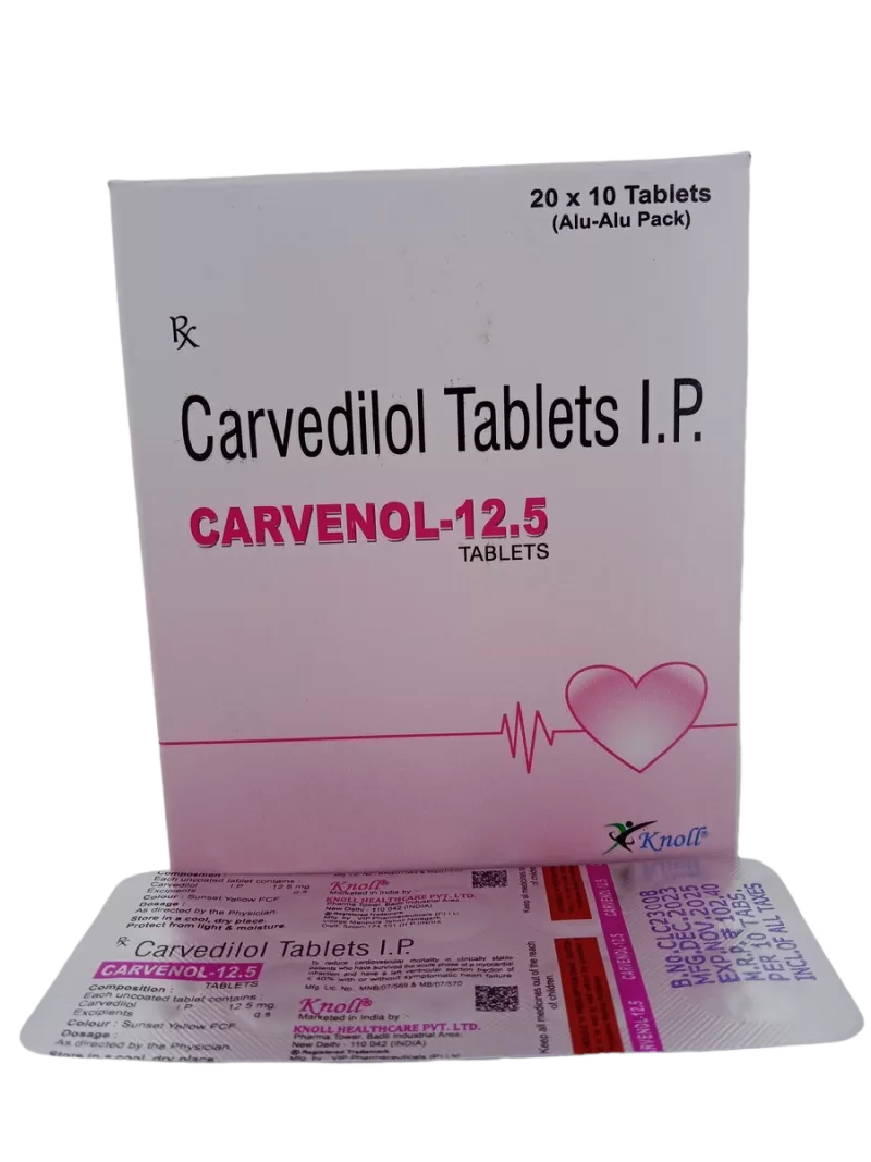 CARVENOL 12.5MG - 10TABLET - Image 3
