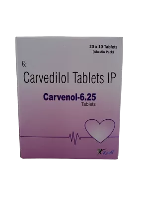 CARVENOL 6.25MG - 10 TABLET