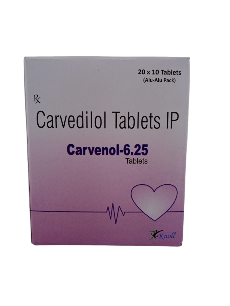CARVENOL 6.25MG - 10 TABLET